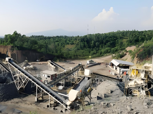 高速公路骨料生產線